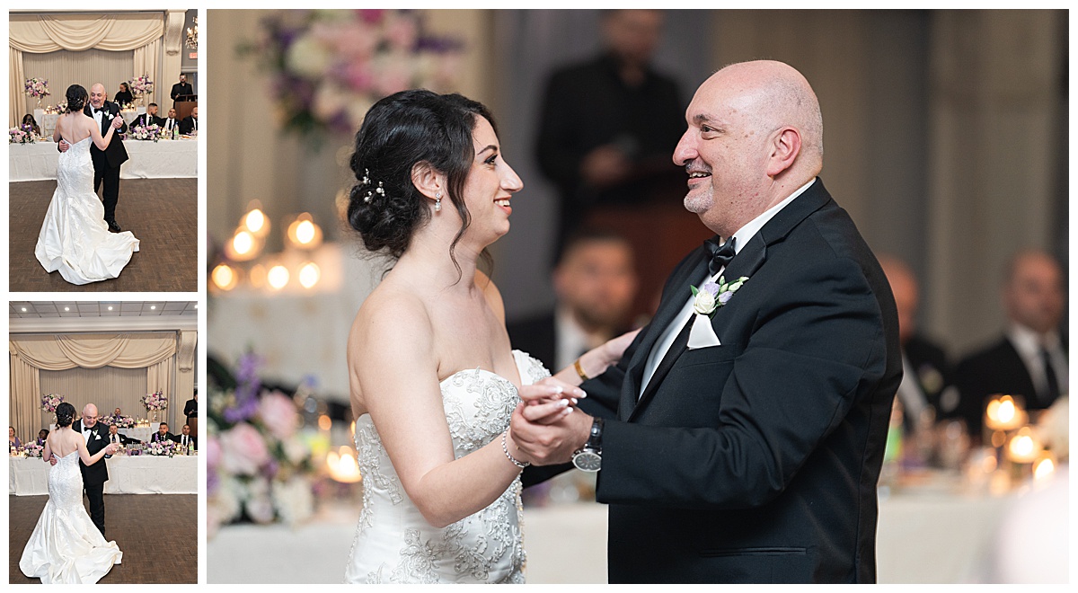 Father and daughter dance together for Toronto Wedding Photographer