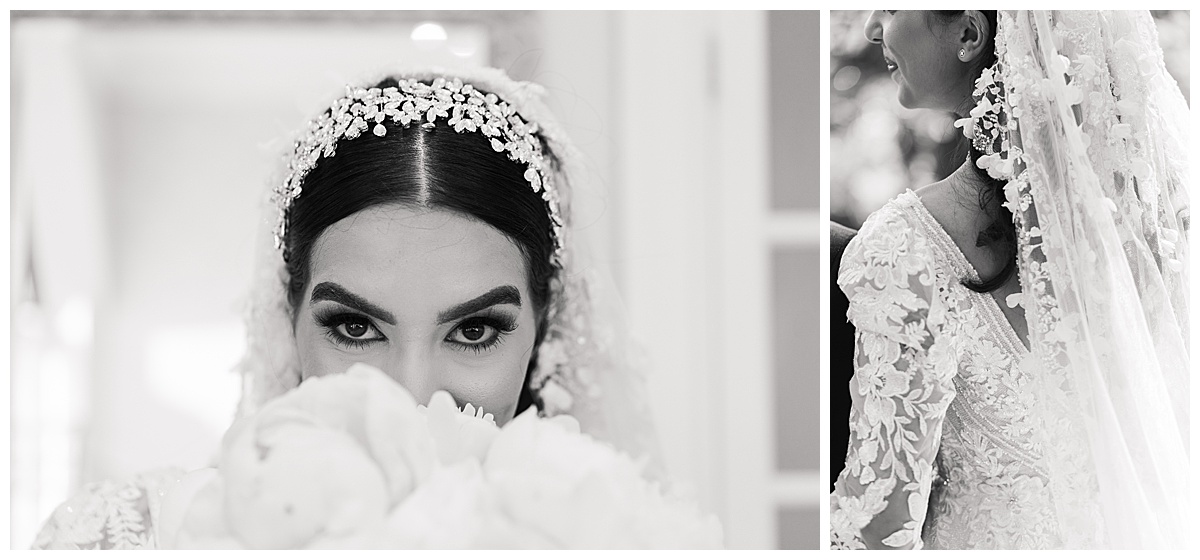 Stunning bridal veil by Toronto's Best Wedding Photographers