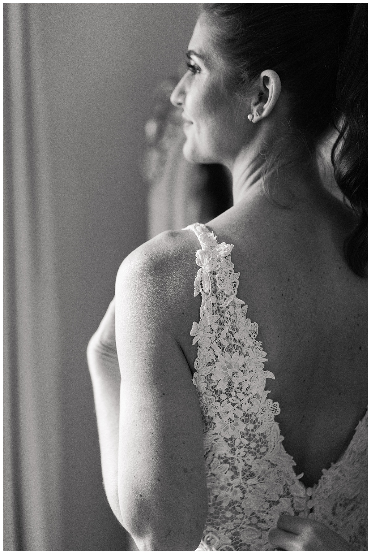 Stunning wedding gown details by Madera Estates Wedding Photographer