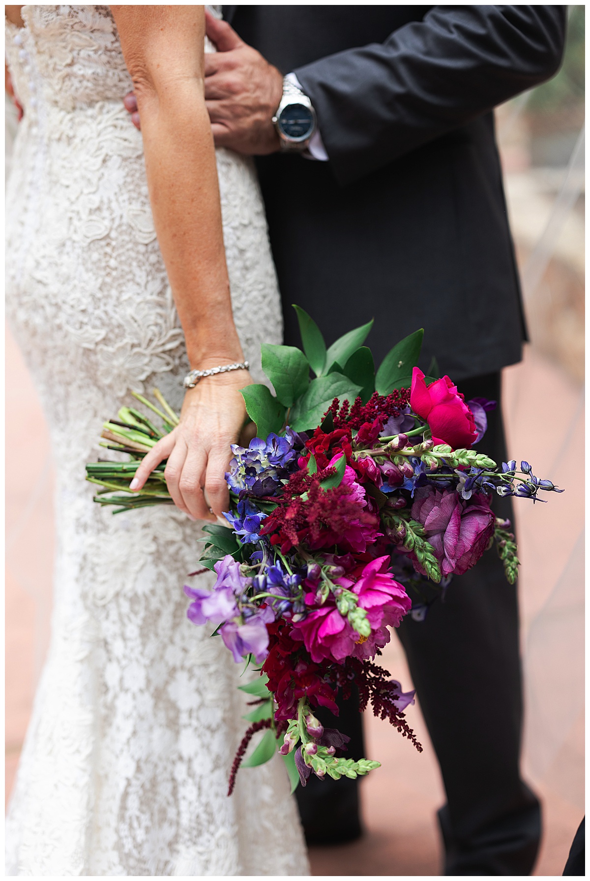 Stunning wedding bouquet by Madera Estates Wedding Photographer