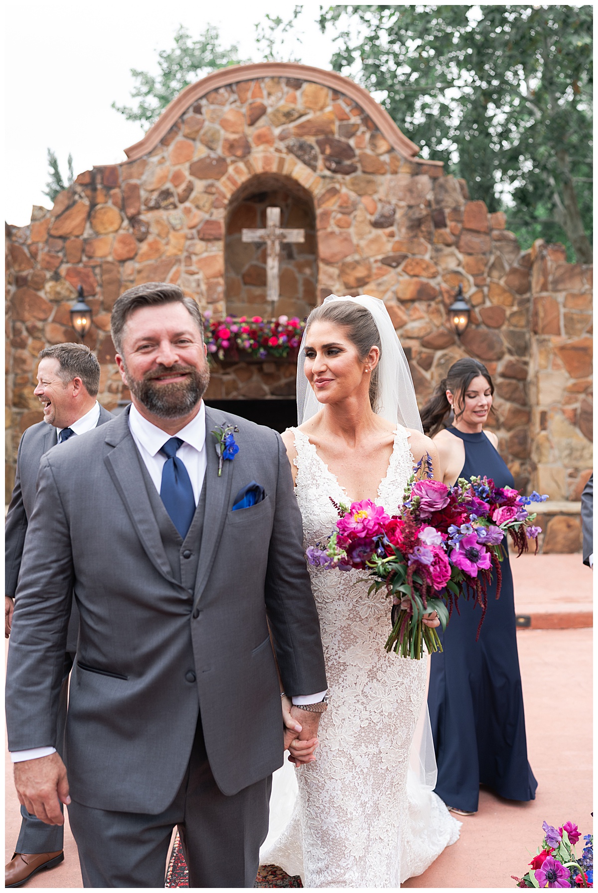 Husband and wife smile at each other for Houston’s Best Wedding Photographers 