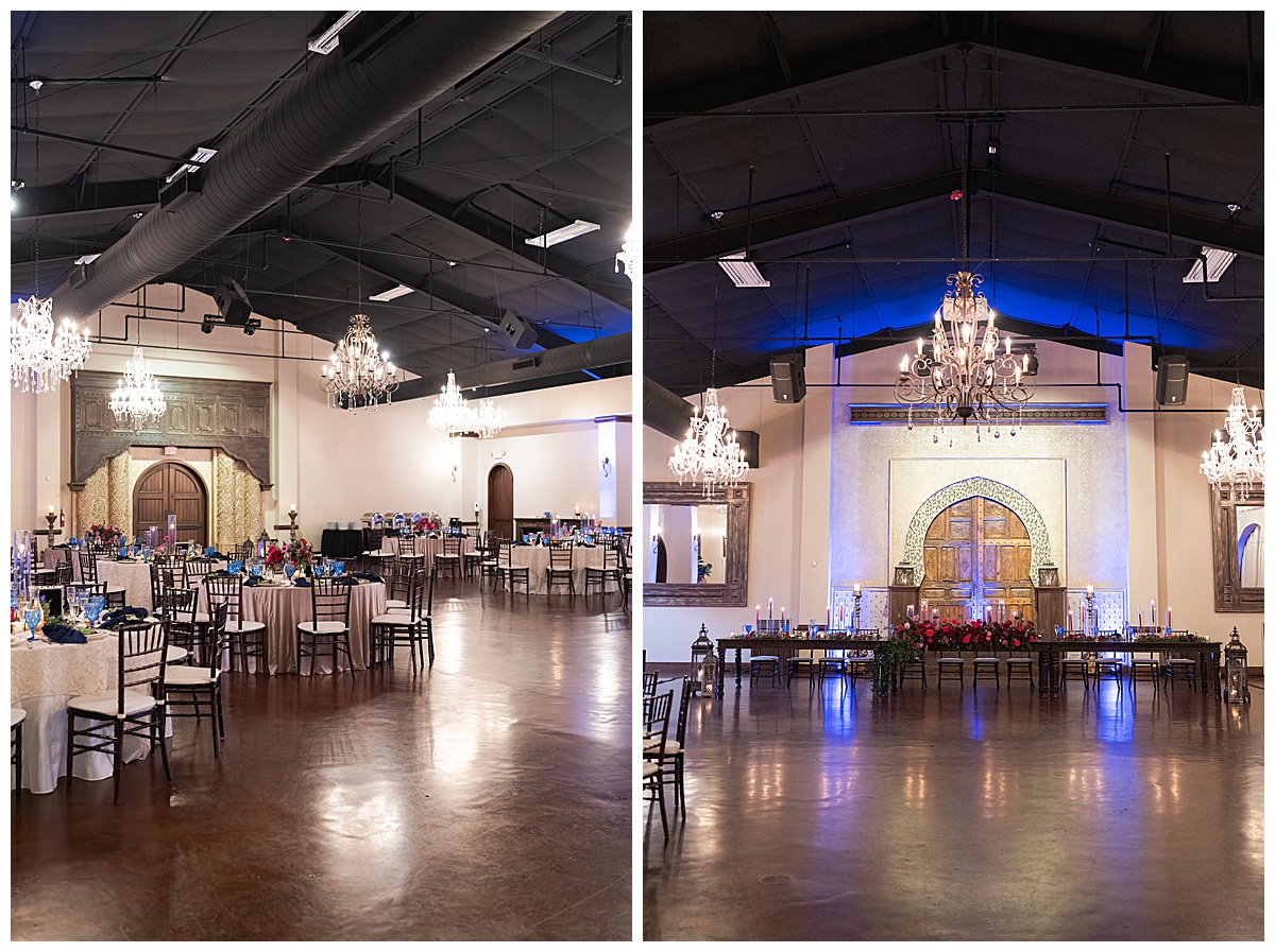 Wedding reception decor by Swish & Click Photography