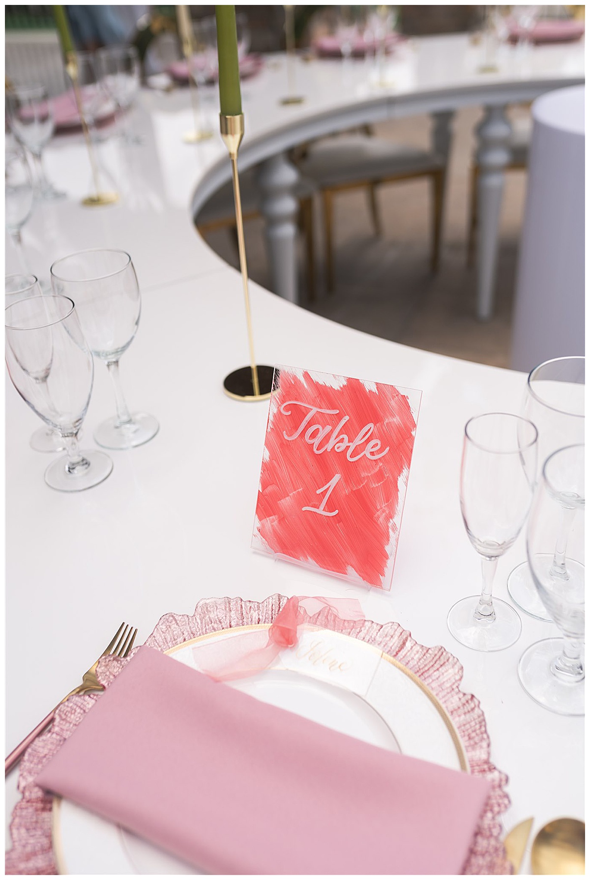 Table seating chart by Swish & Click Photography