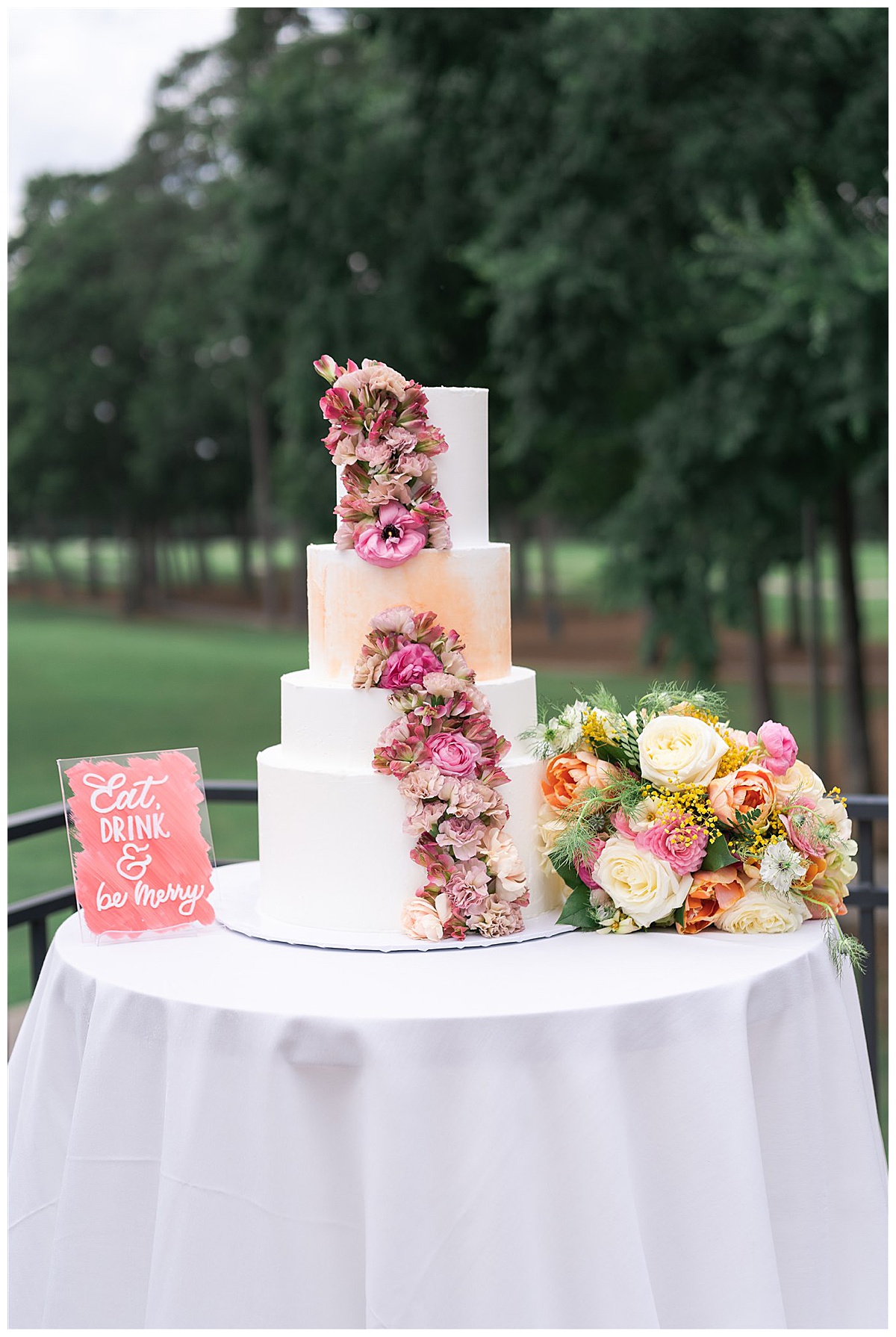 Stunning wedding cake by Swish & Click Photography