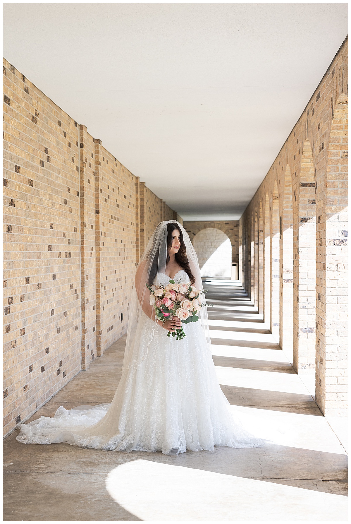 Quiet moment prior to the first touch for the bride photographed by Swish & Click Photography