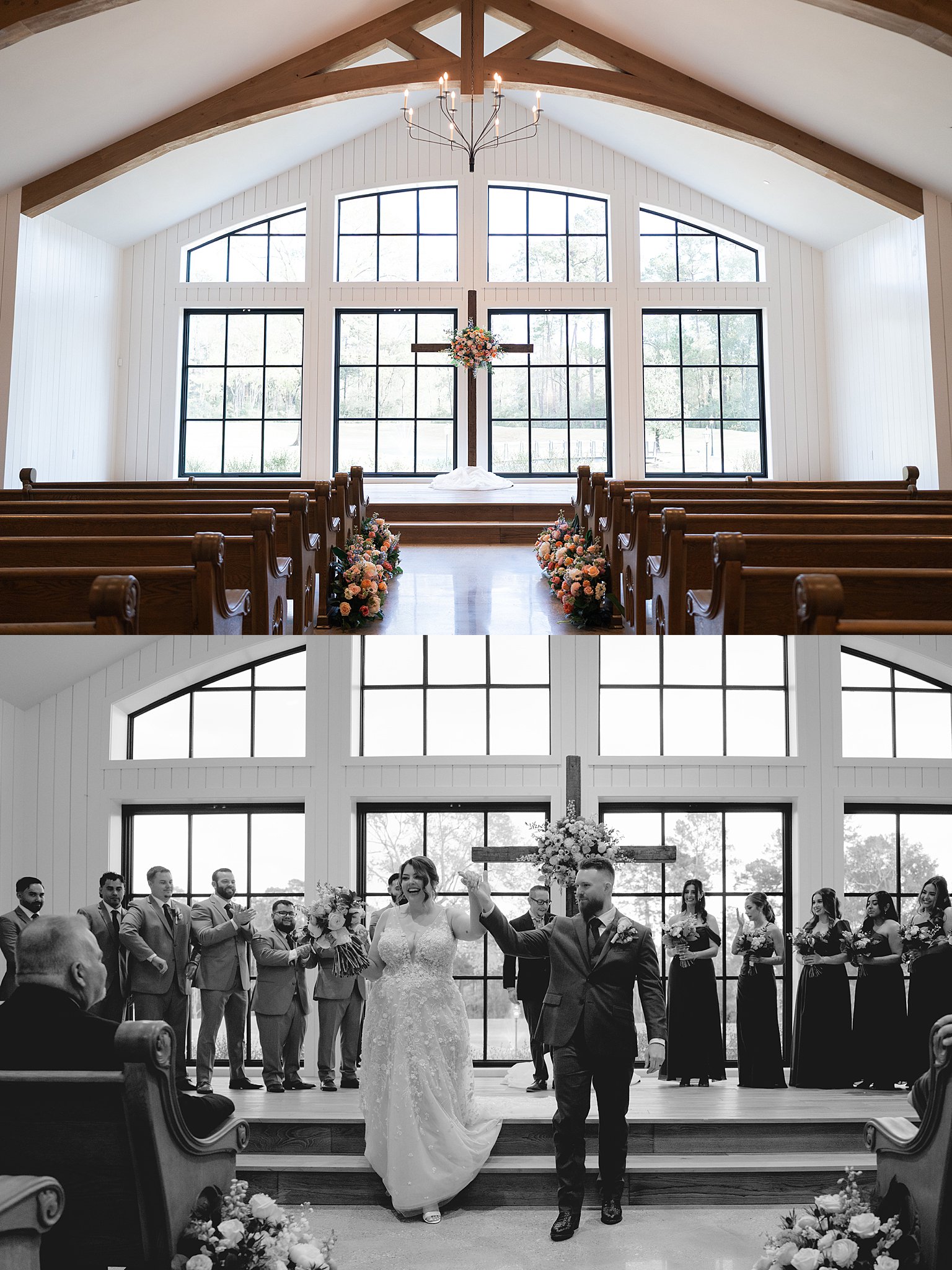 The chapel inside the Blue Magnolia wedding venue by Swish and Click Photography