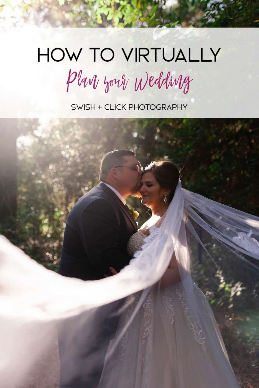Houston wedding photographer Swish and Click Photography captures the bride and groom at Magnolia Bells